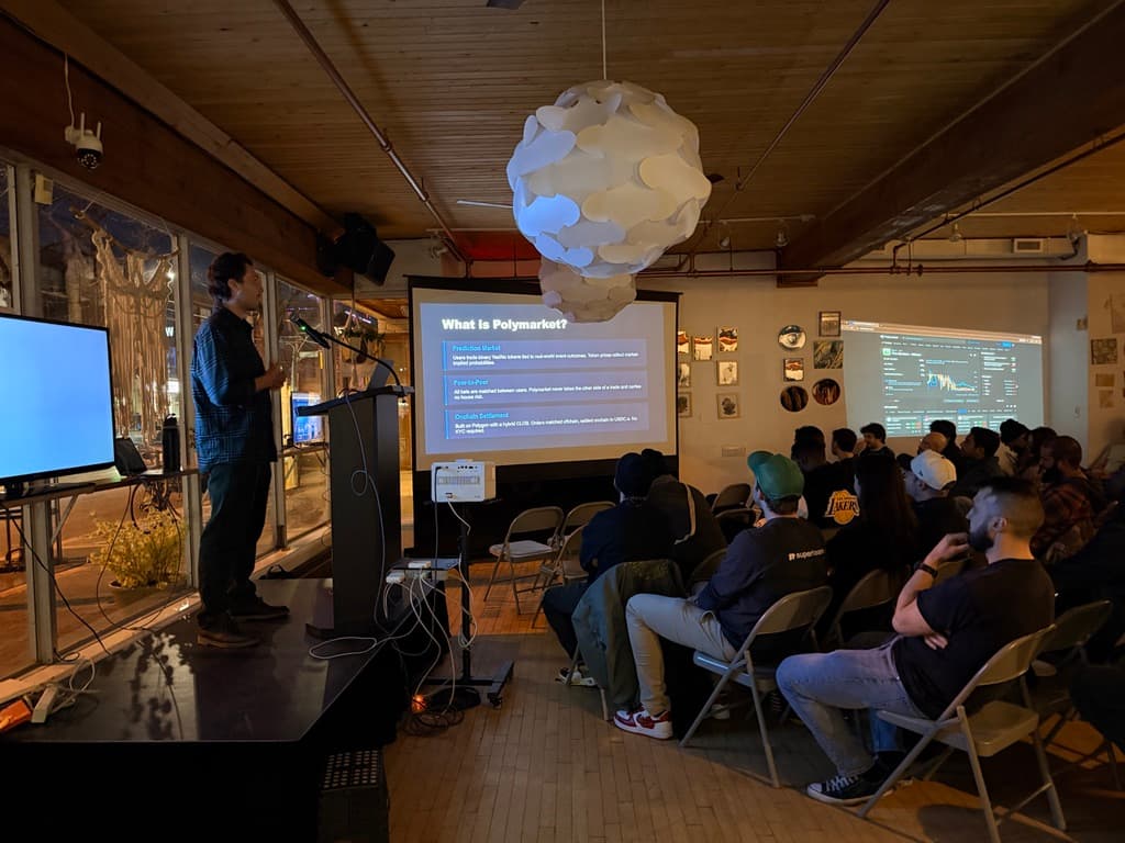 What is Polymarket talk